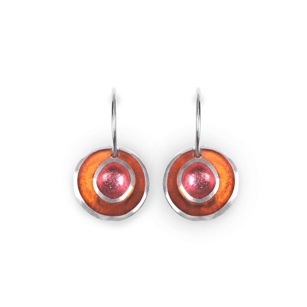 Carnival Organic Circles Creole Earrings | The Jewellery Stop