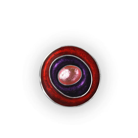 Trifle Organic Circles Brooch | The Jewellery Stop