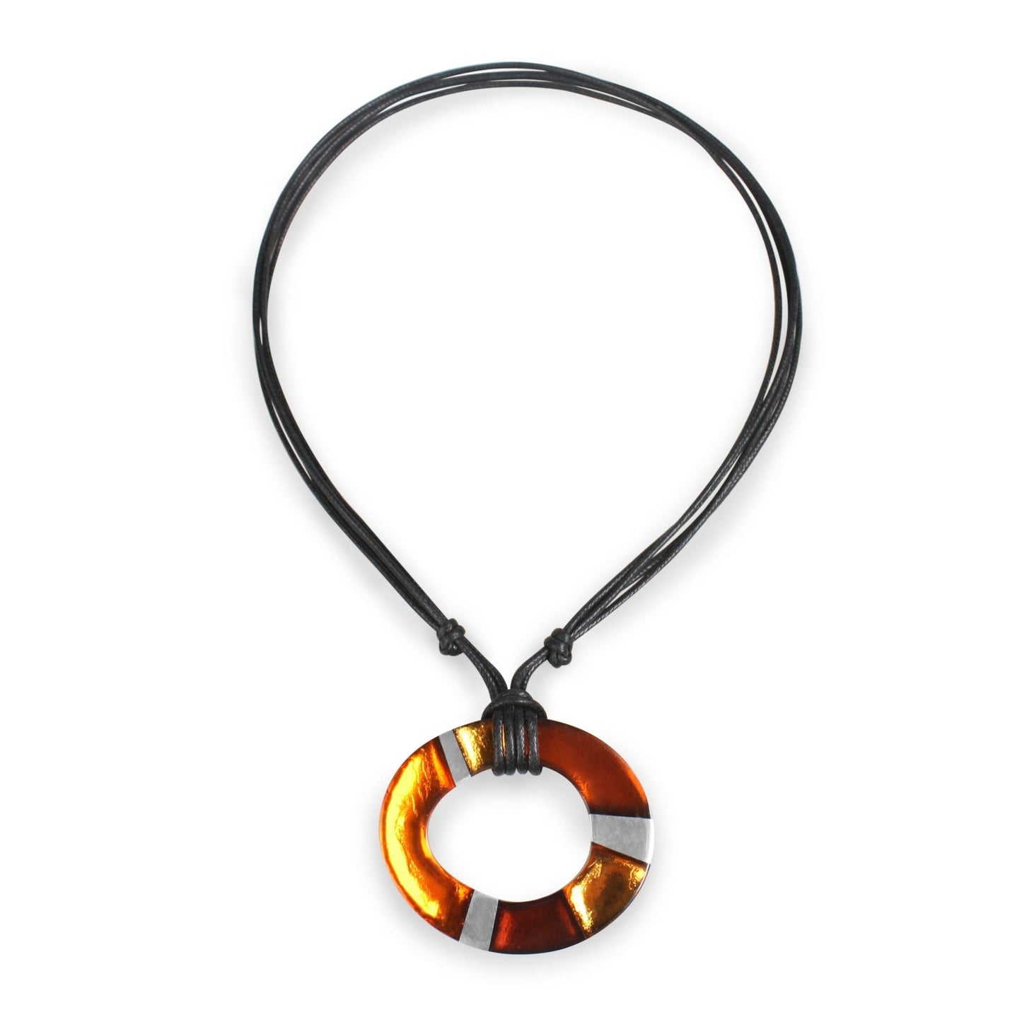 Paprika Tribal Circle Pendant | The Jewellery Stop
