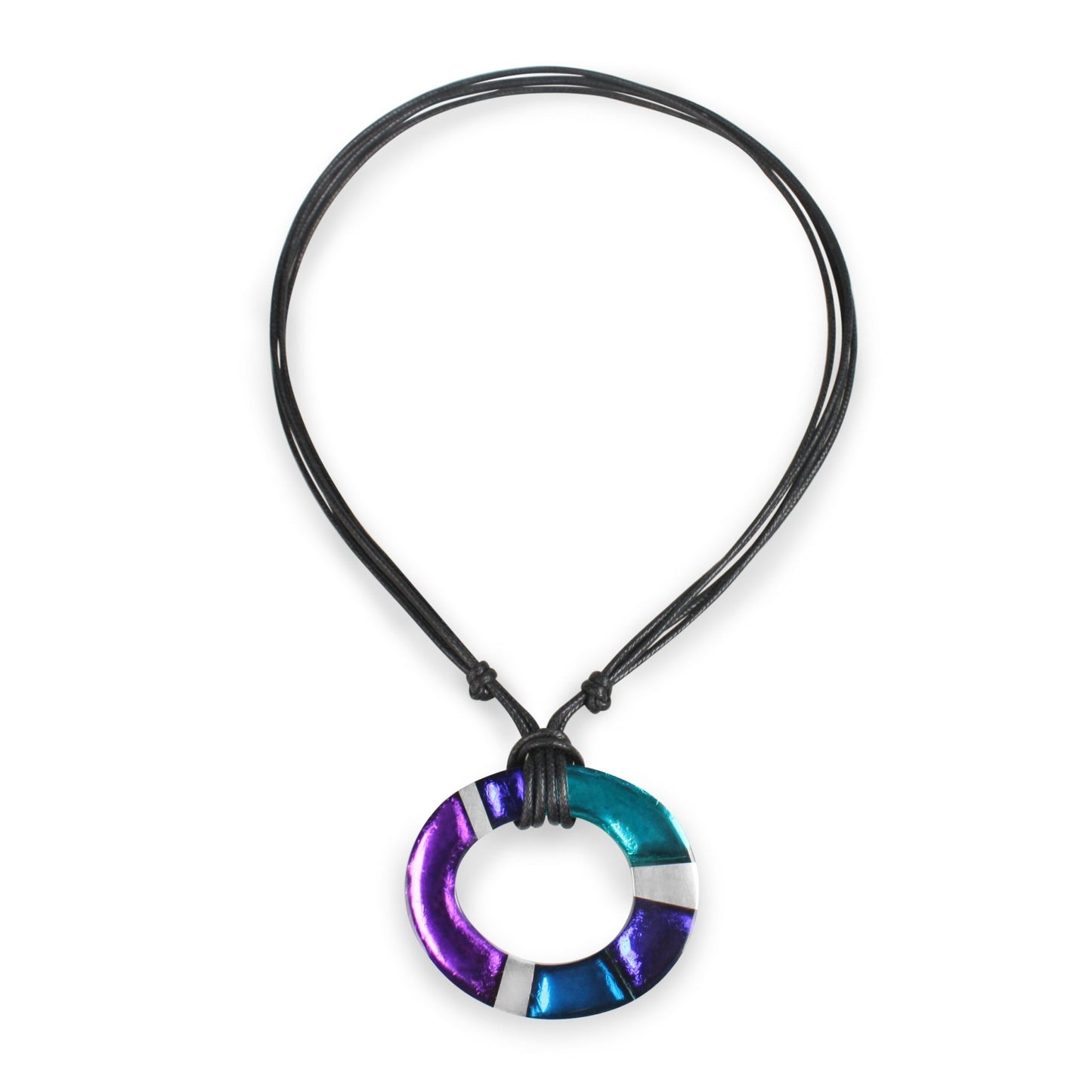 Peacock Tribal Circle Pendant | The Jewellery Stop
