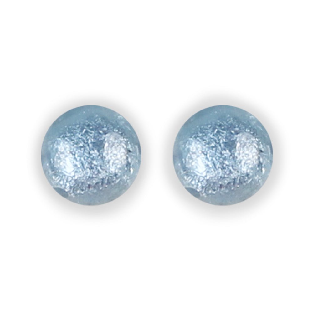 Pear Cabouchon Combi Large Stud Earrings | The Jewellery Stop