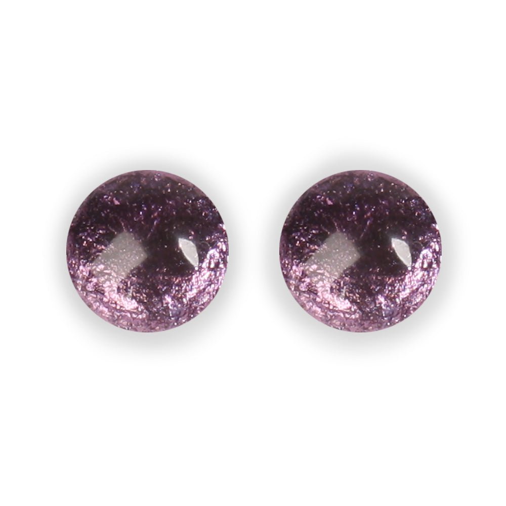 Rainbow Cabouchon Combi Large Stud Earrings | The Jewellery Stop