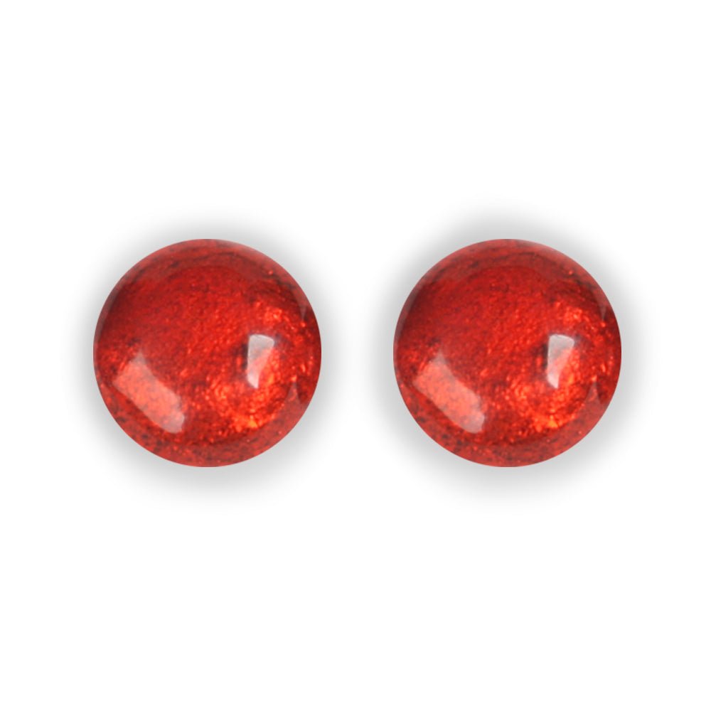 Trifle Cabouchon Combi Large Stud Earrings | The Jewellery Stop