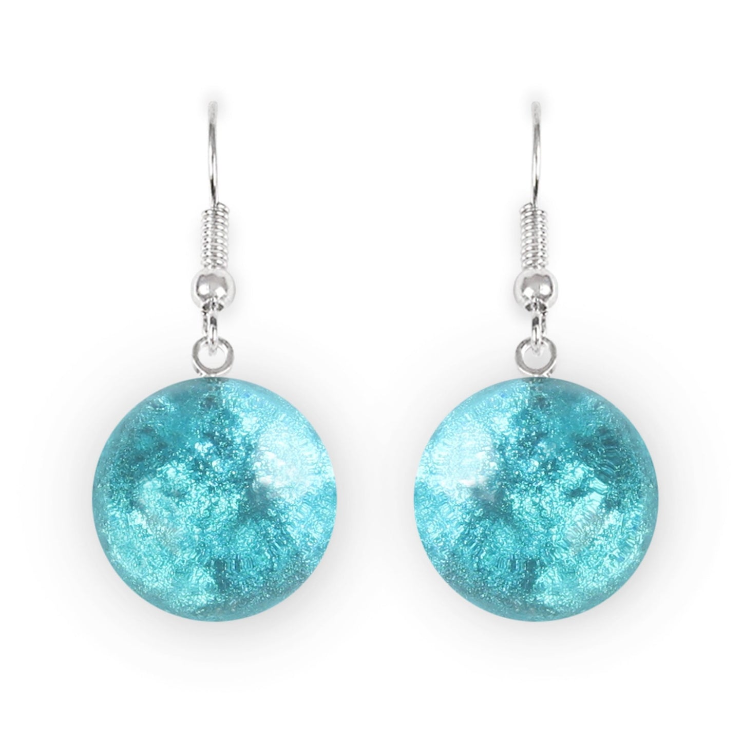 Caribbean Cabouchon Combi Fish Hook Earrings | The Jewellery Stop