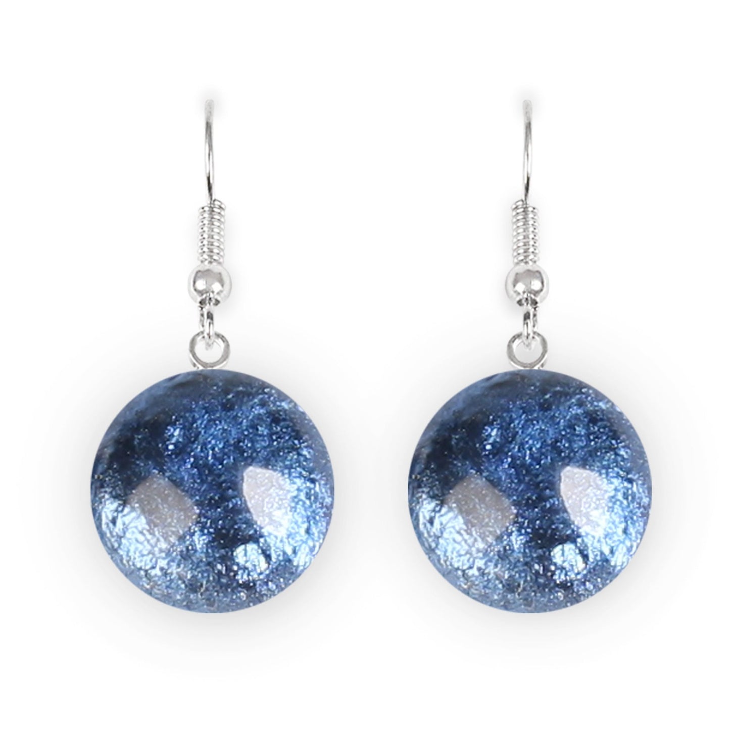 Ice Cabouchon Combi Fish Hook Earrings | The Jewellery Stop