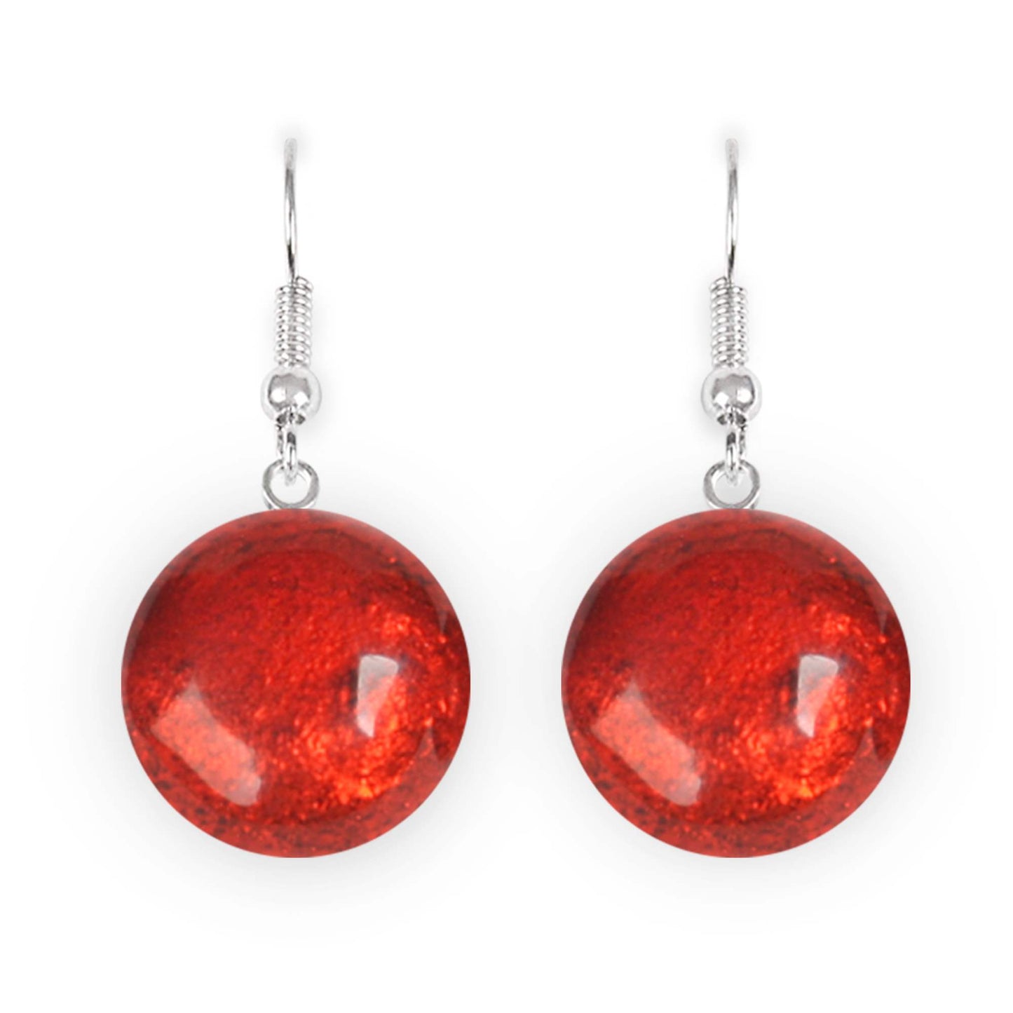 Trifle Cabouchon Combi Fish Hook Earrings | The Jewellery Stop