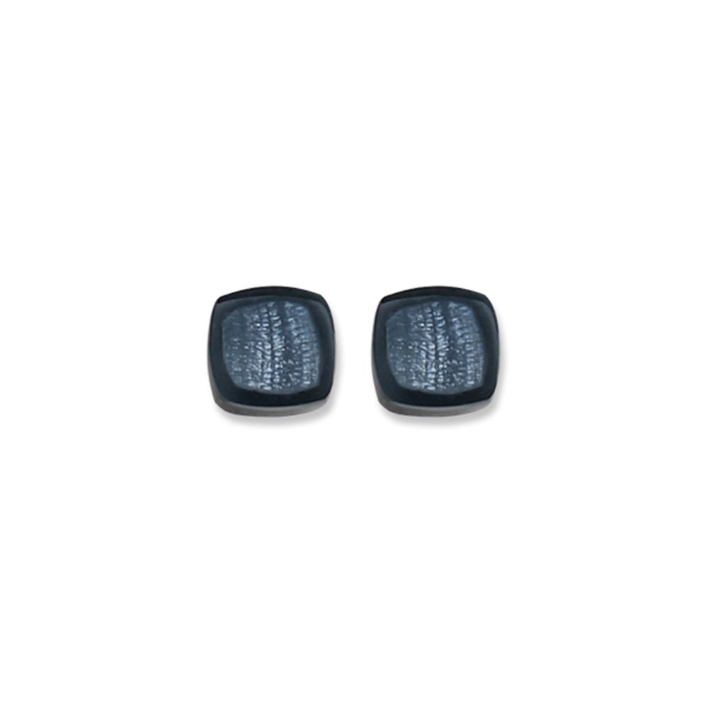 Ice Abstract Squares Stud Earrings | The Jewellery Stop