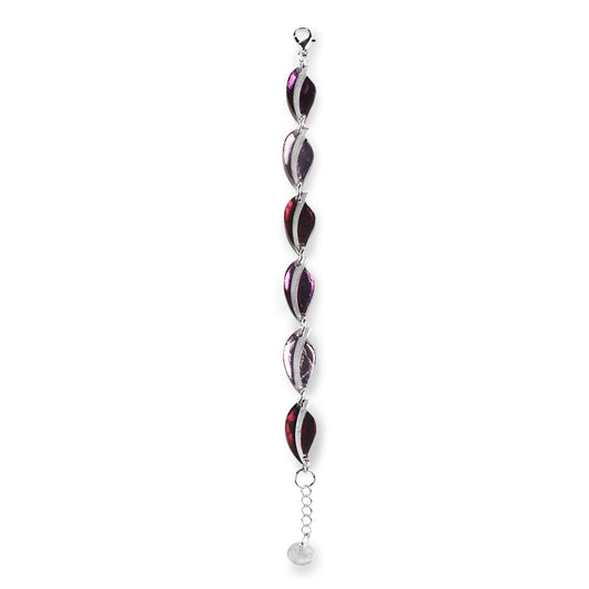 Plum Leaf Bracelet | The Jewellery Stop