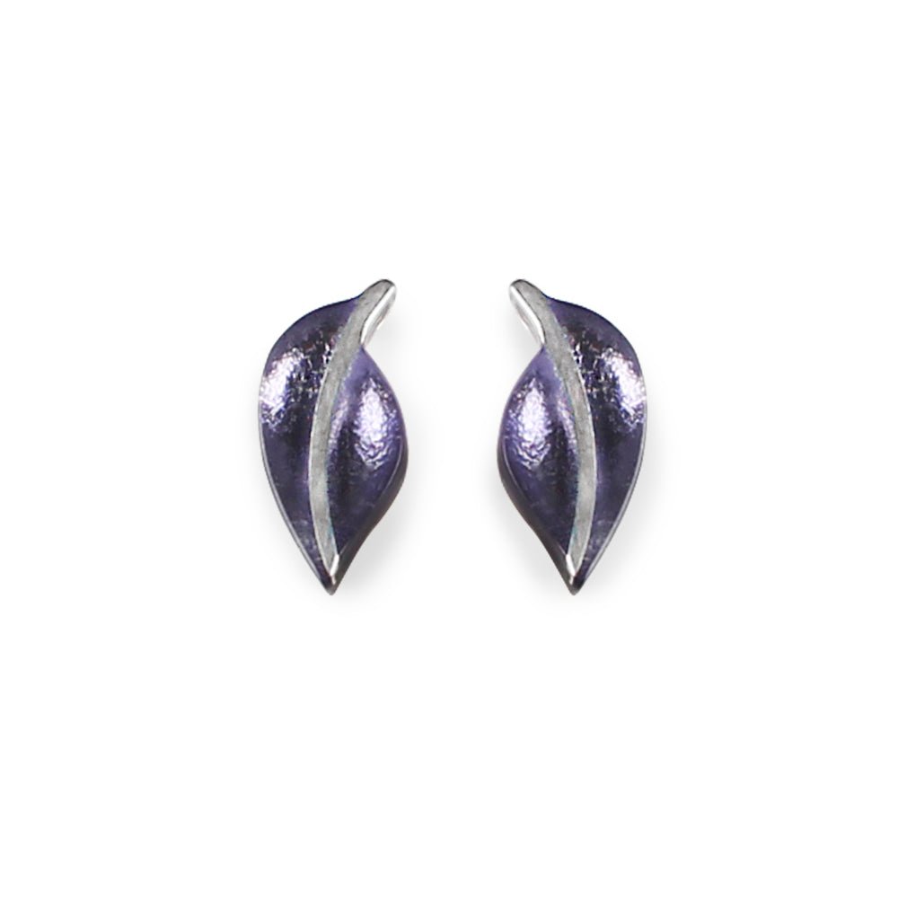 Pastels Leaf Stud Earrings | The Jewellery Stop
