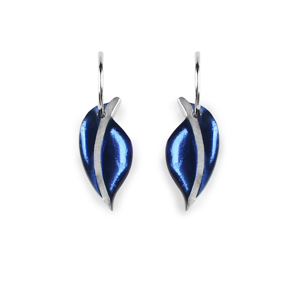 Haze Leaf Creole Earrings | The Jewellery Stop