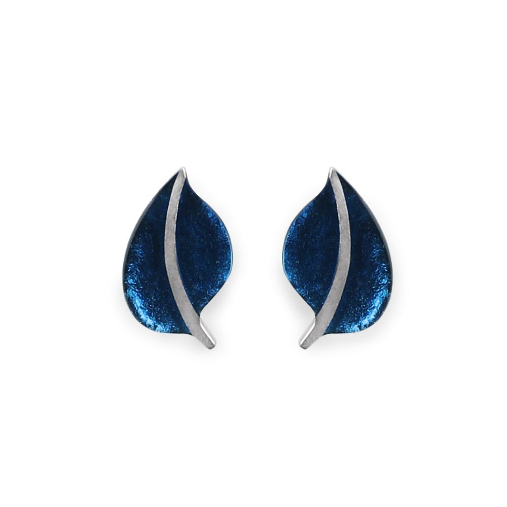 Haze Leaf Clip Earrings | The Jewellery Stop
