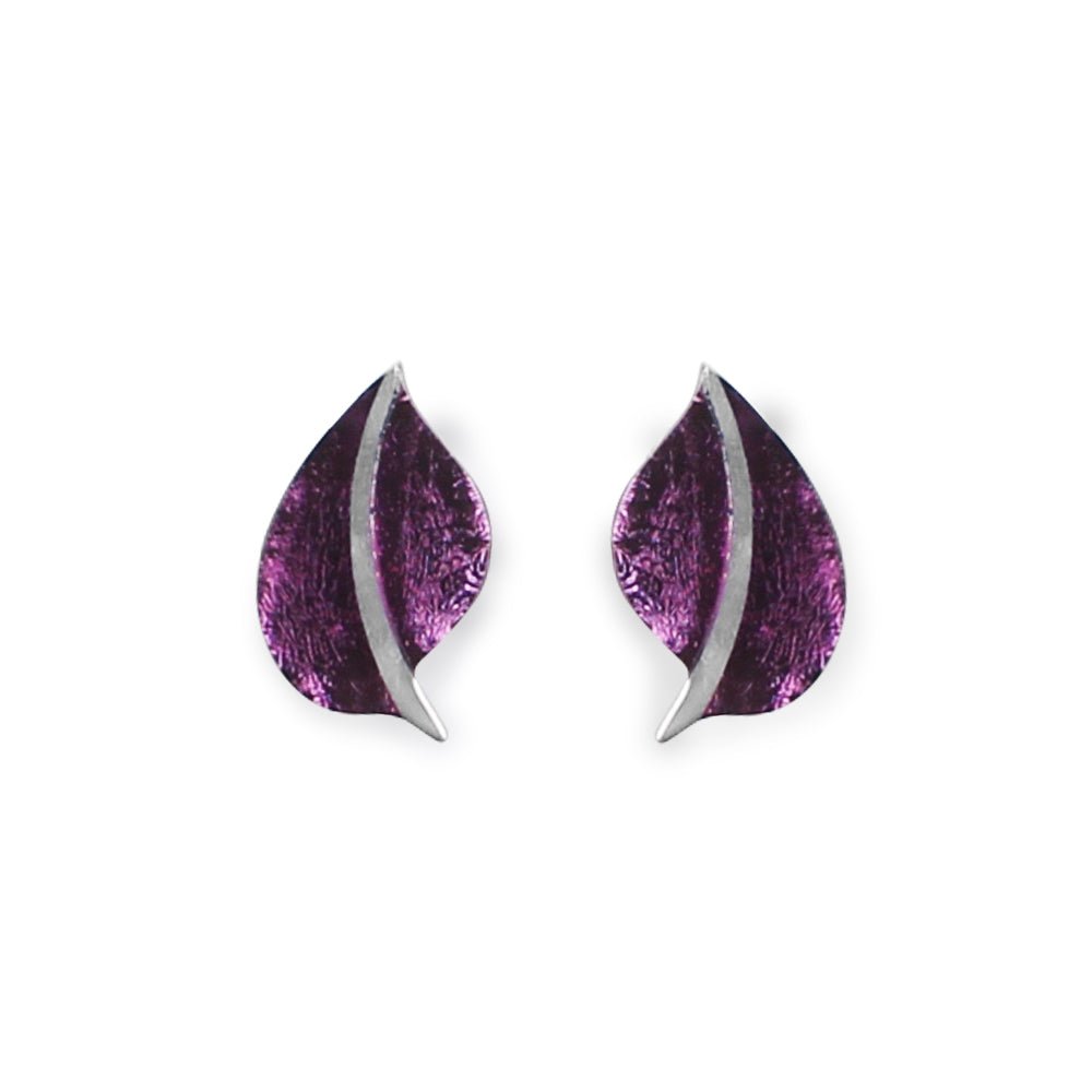 Rainbow Leaf Clip Earrings | The Jewellery Stop