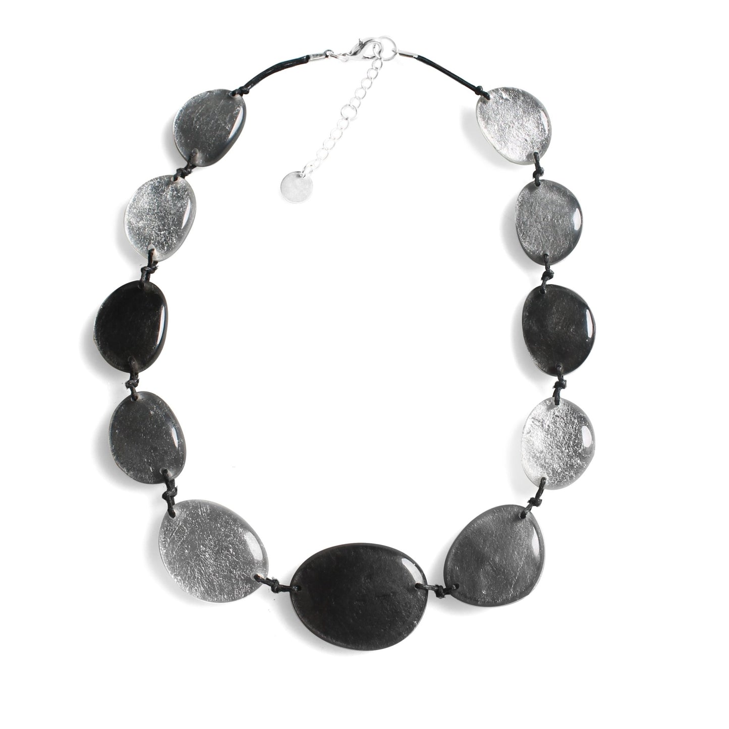 Black Pebble Necklace | The Jewellery Stop