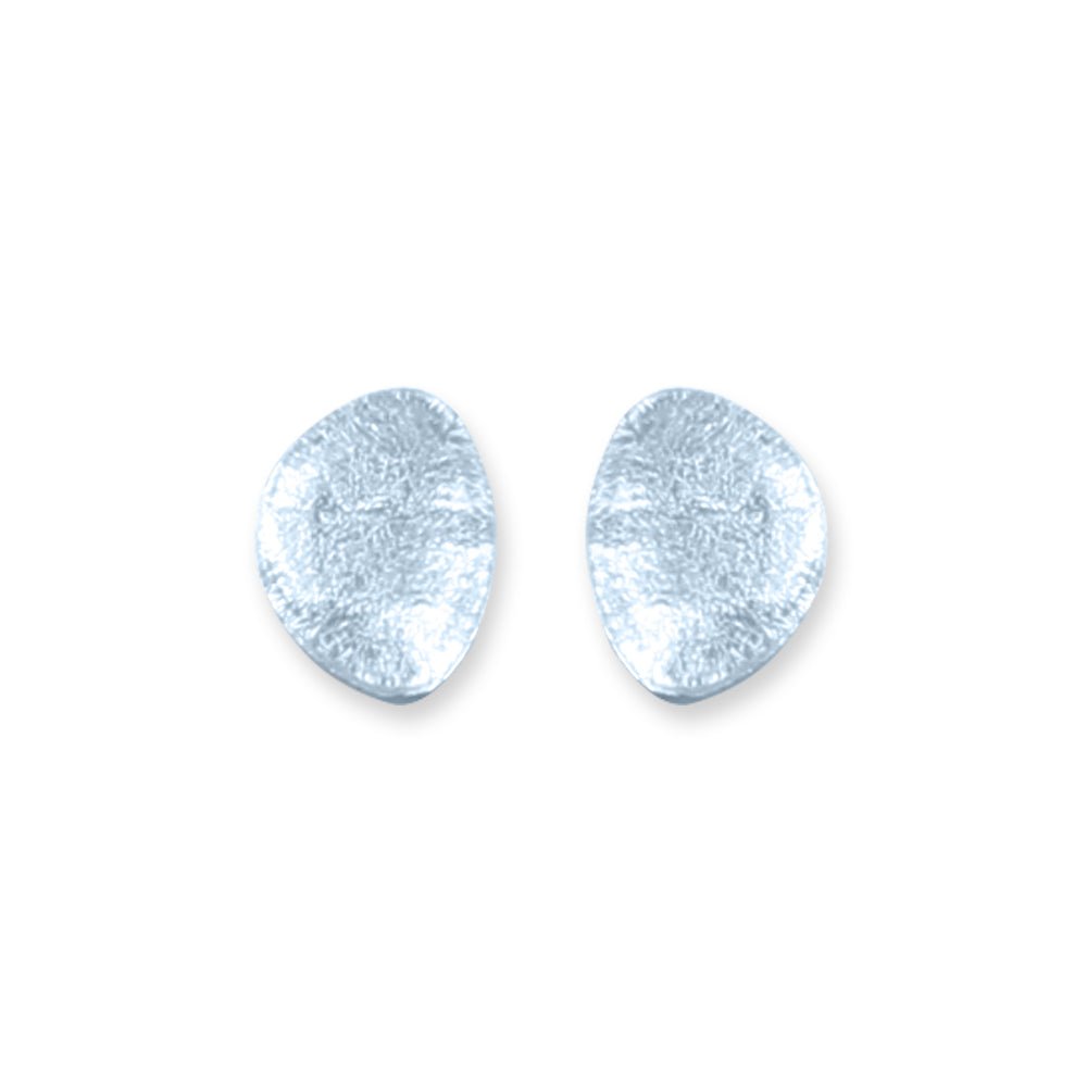 Ice Pebble Stud Earrings | The Jewellery Stop