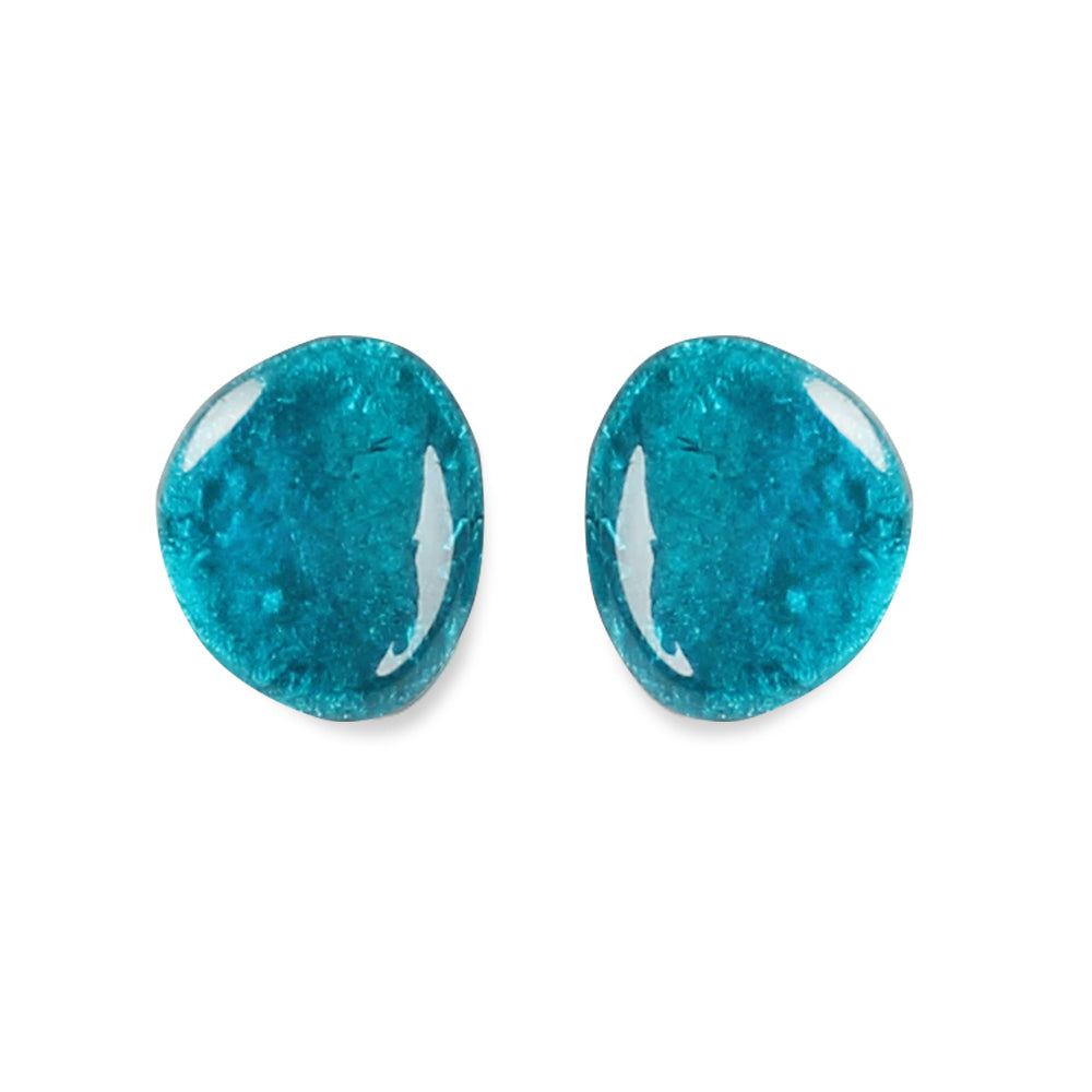 Jade Pebble Clip Earrings | The Jewellery Stop