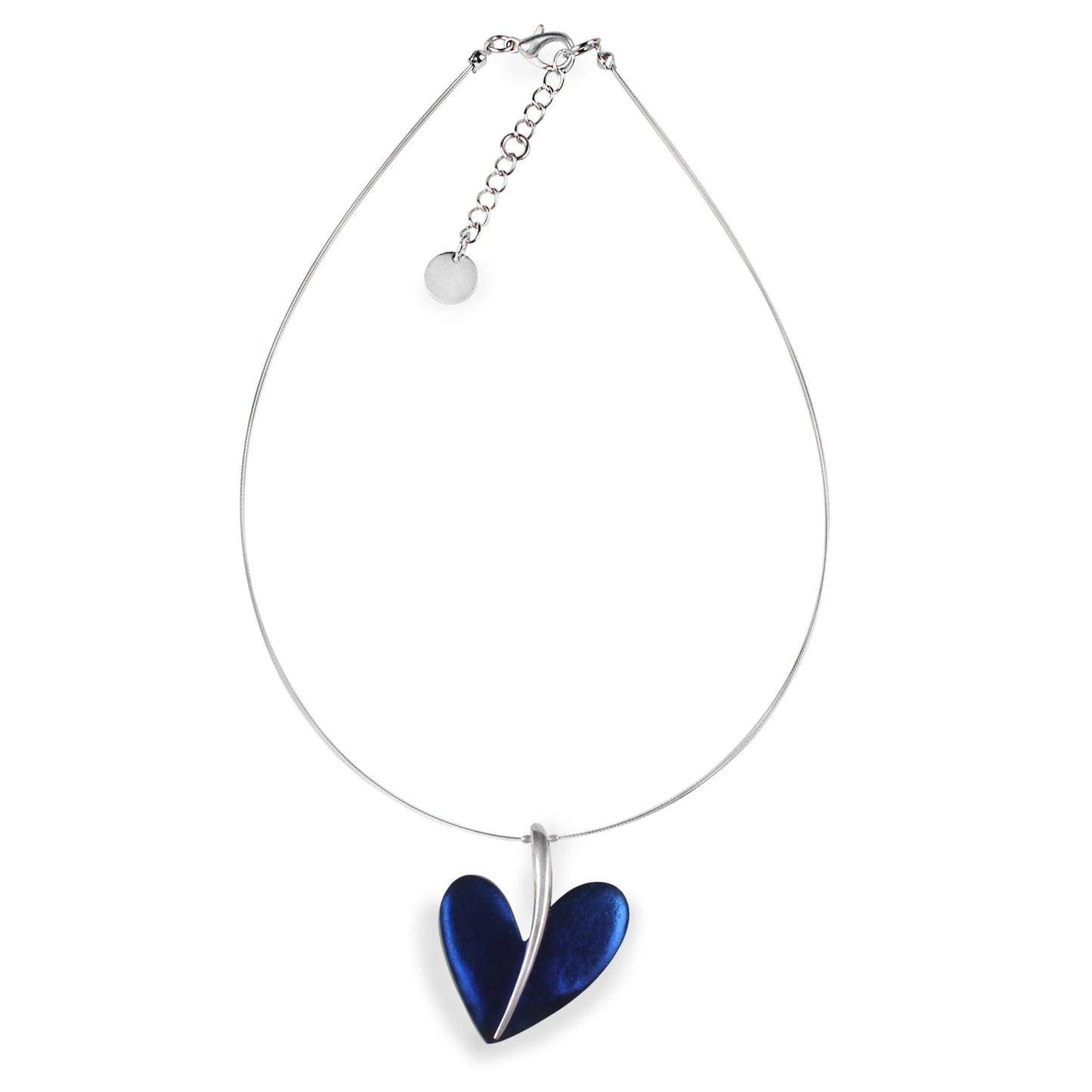 Twilight Lollipop Heart Double Sided Pendant | The Jewellery Stop