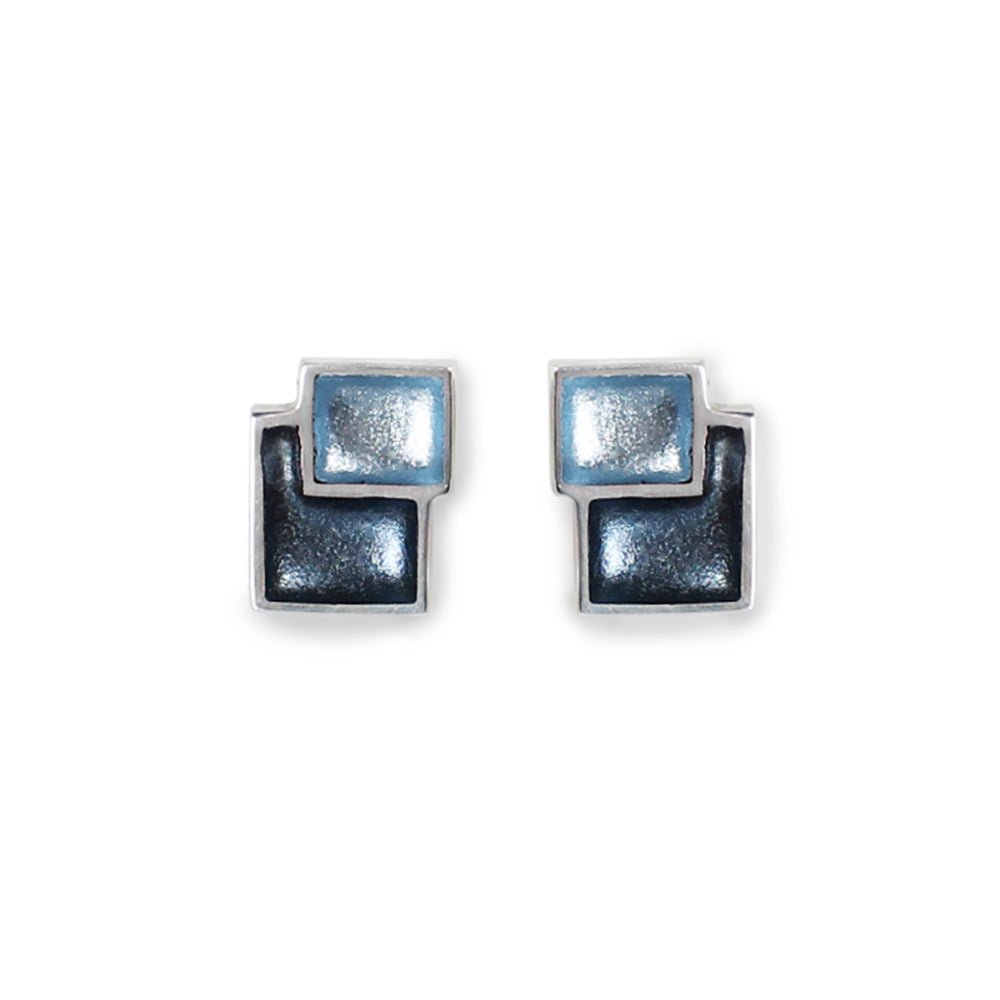 Ice Collage Clip Earrings | The Jewellery Stop