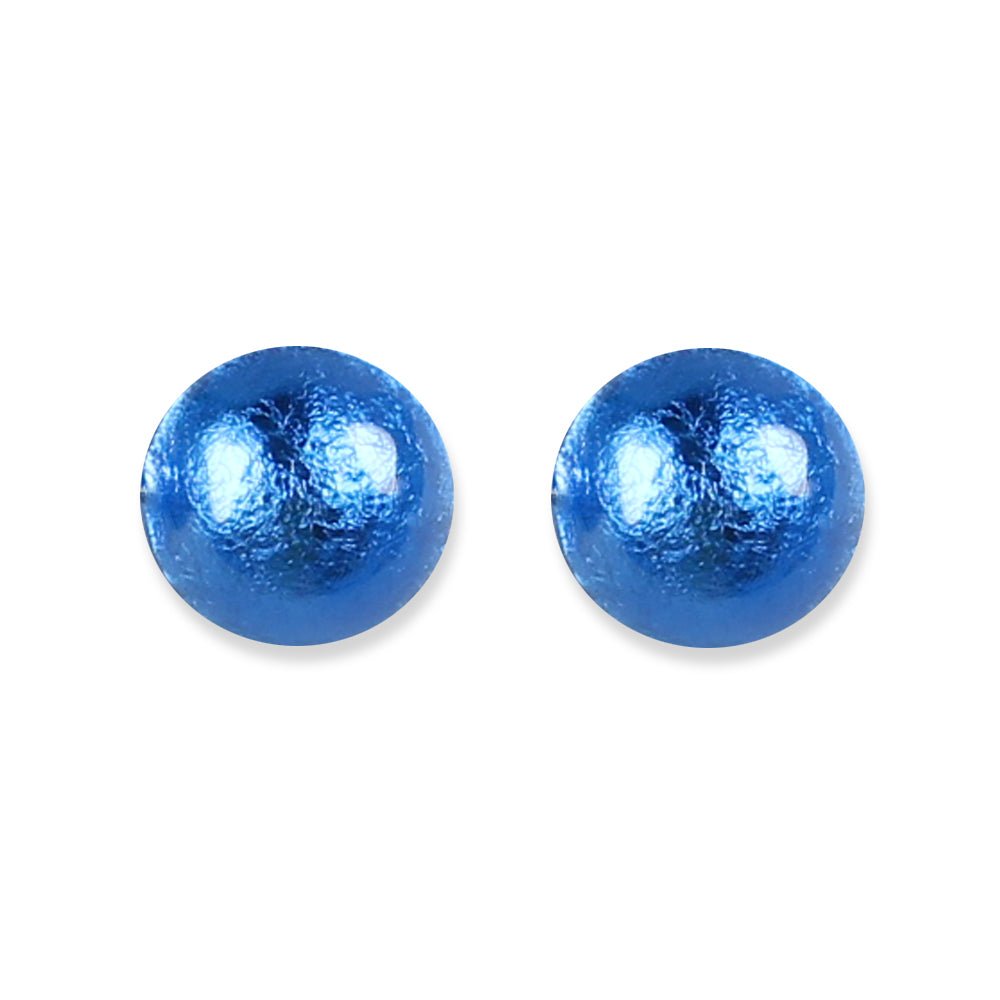 Azure Cabouchon Clip Earrings | The Jewellery Stop