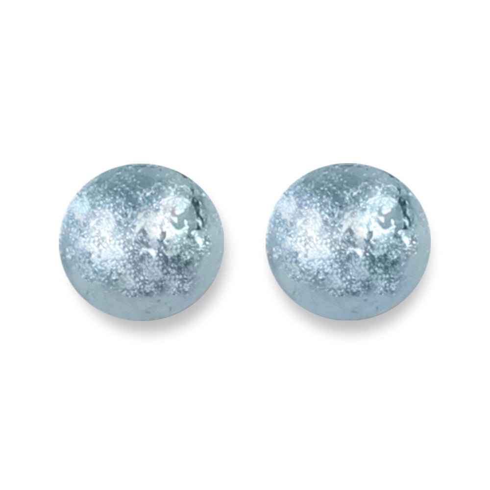 Sky Cabouchon Clip Earrings | The Jewellery Stop