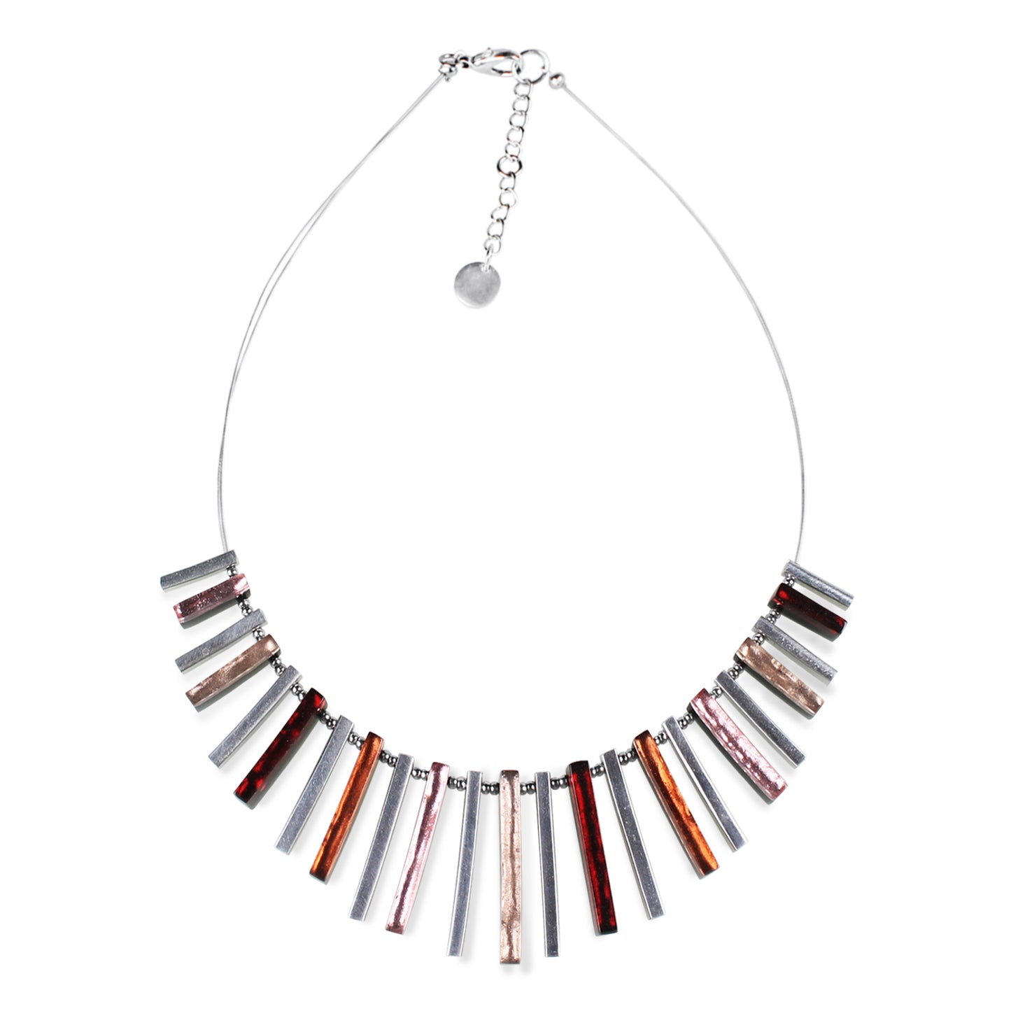 Cherry Square Sticks Necklace | The Jewellery Stop