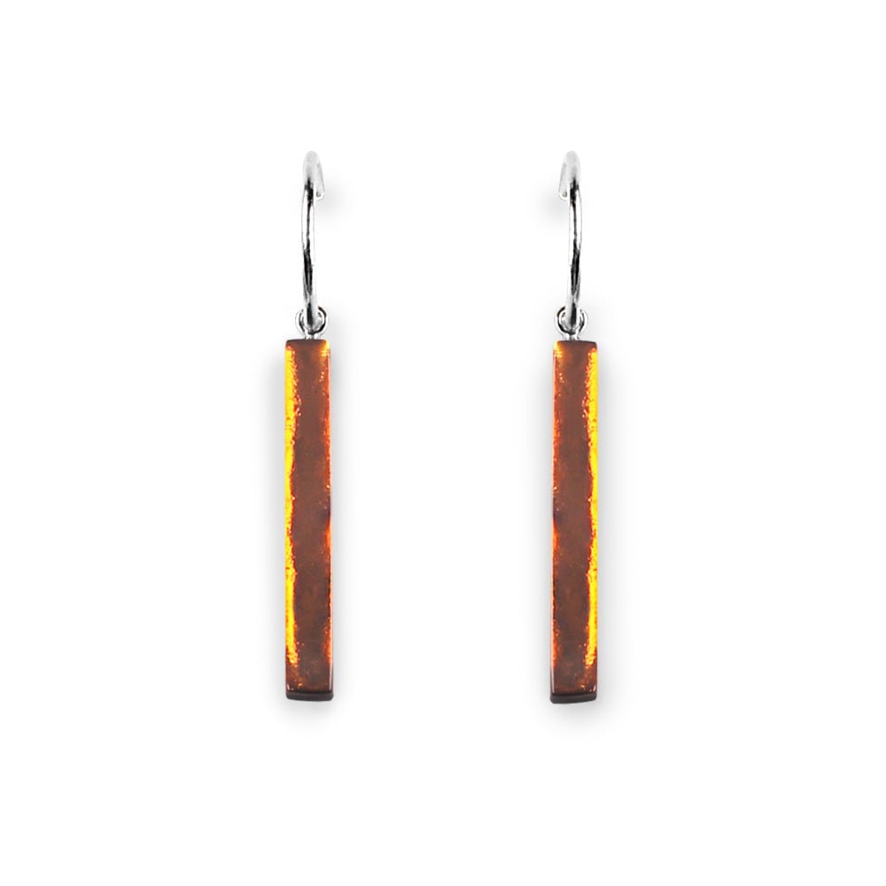 Chilli Square Sticks Creole Earrings | The Jewellery Stop