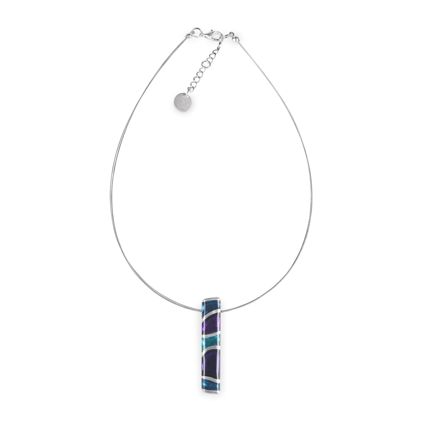 Peacock Lava Small Pendant | The Jewellery Stop
