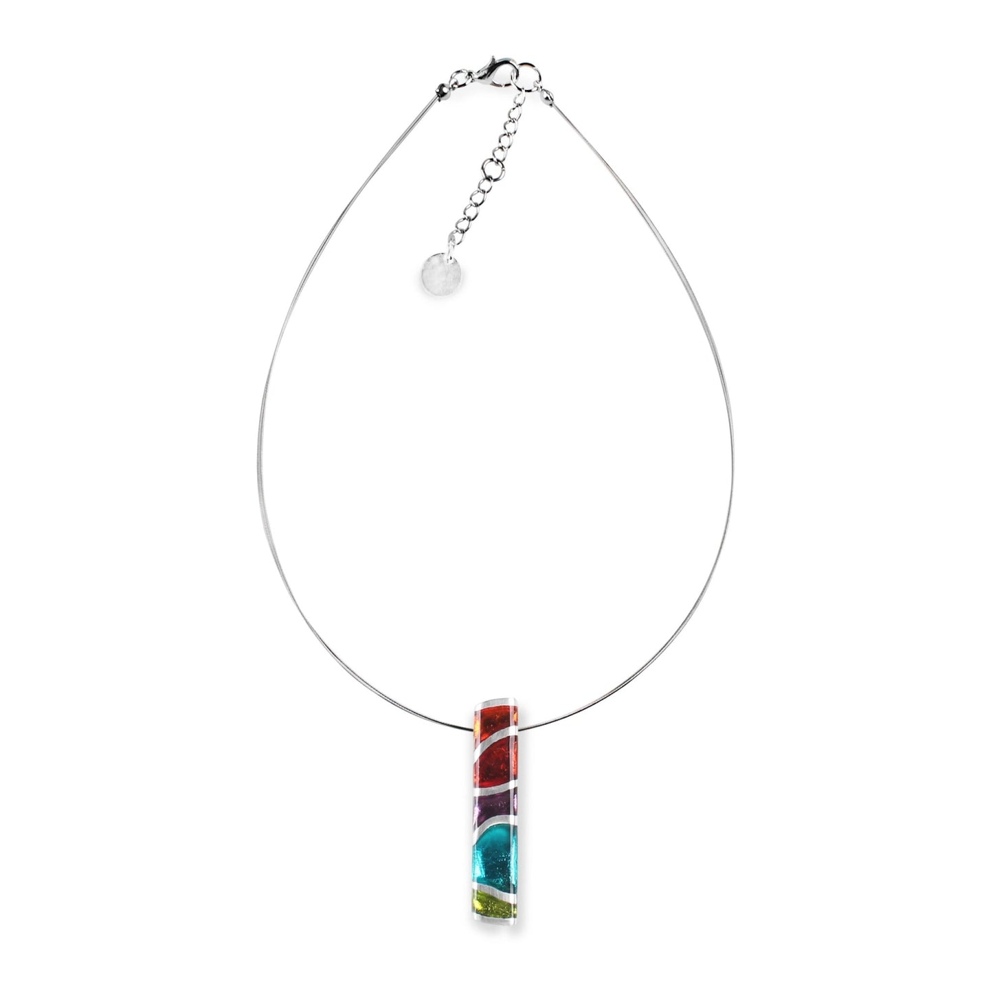 Rainbow Lava Small Pendant | The Jewellery Stop