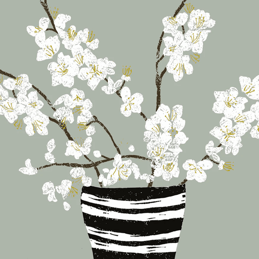 Blossom Liza Saunders Greeting Card | The Jewellery Stop