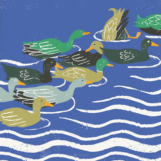 Quack! Liza Saunders Greeting Card | The Jewellery Stop