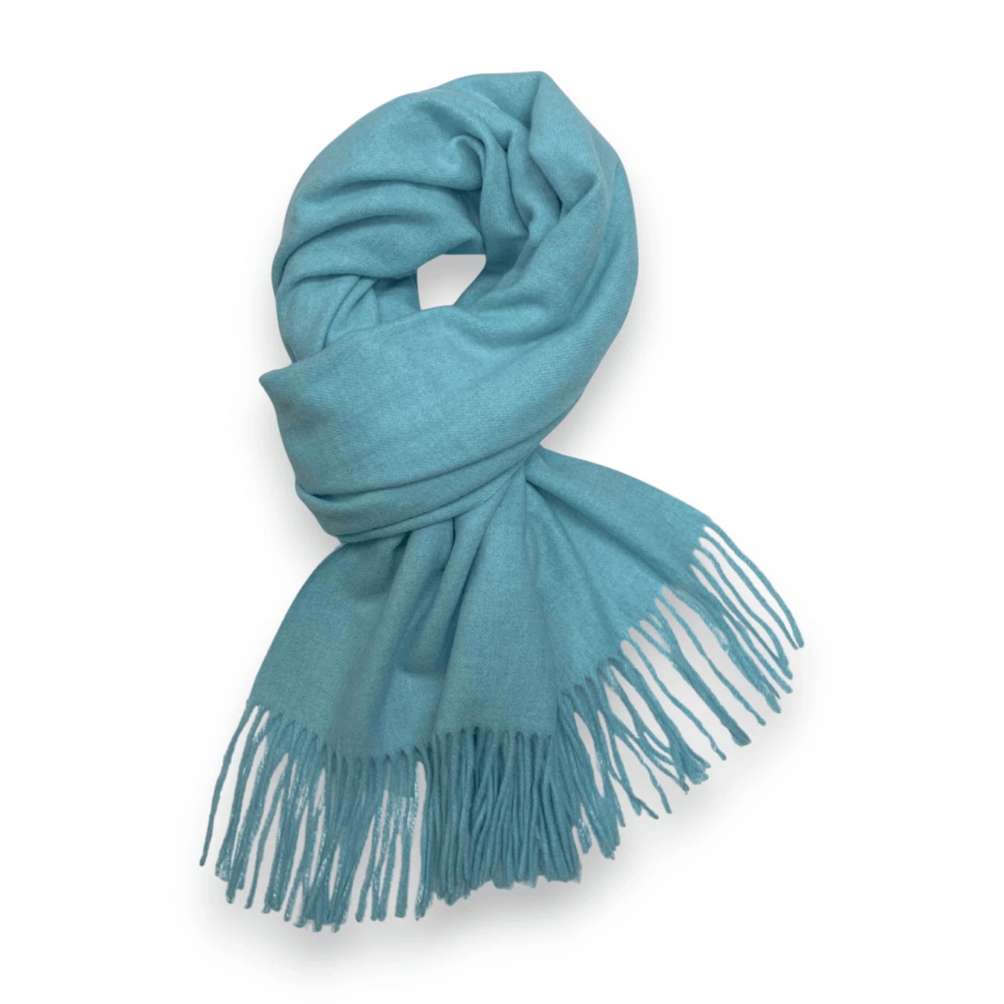 Duck Egg Premium Wool Blend Winter Scarf | The Jewellery Stop