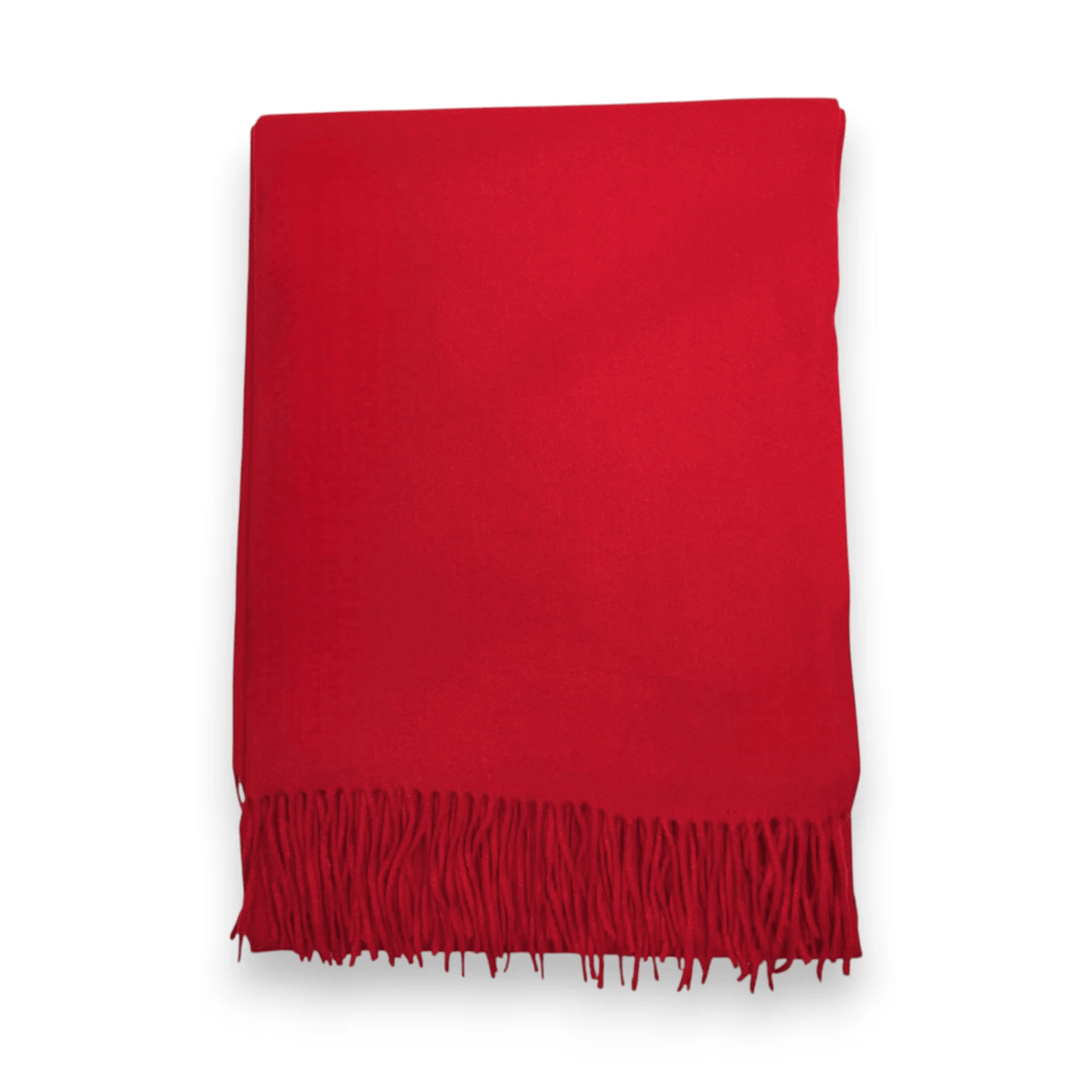 Red Premium Wool Blend Winter Scarf | The Jewellery Stop