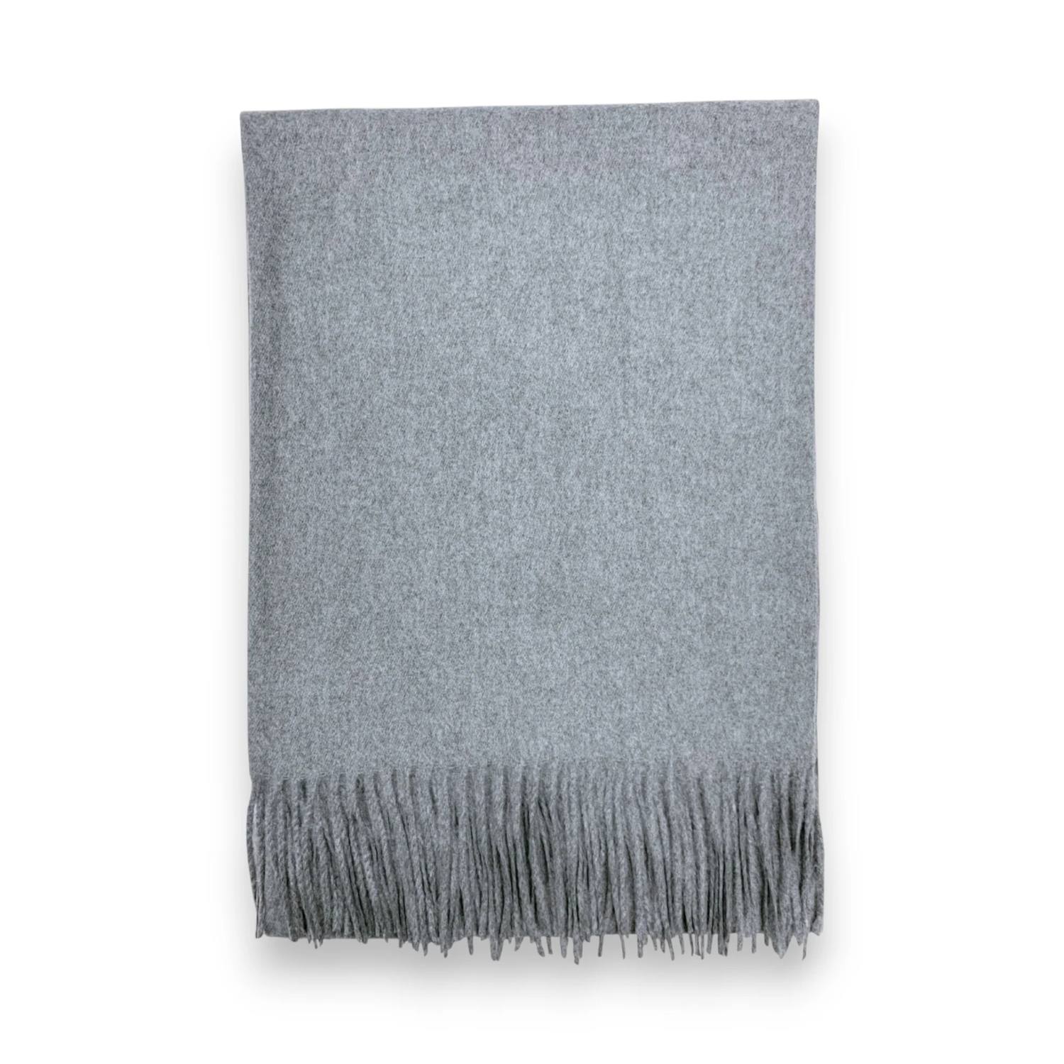 Grey Premium Wool Blend Winter Scarf | The Jewellery Stop