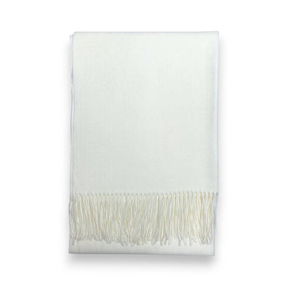 Off - White Premium Wool Blend Winter Scarf | The Jewellery Stop