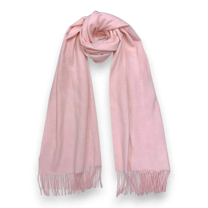 Pink Premium Wool Blend Winter Scarf | The Jewellery Stop