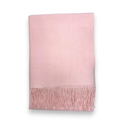 Pink Premium Wool Blend Winter Scarf | The Jewellery Stop