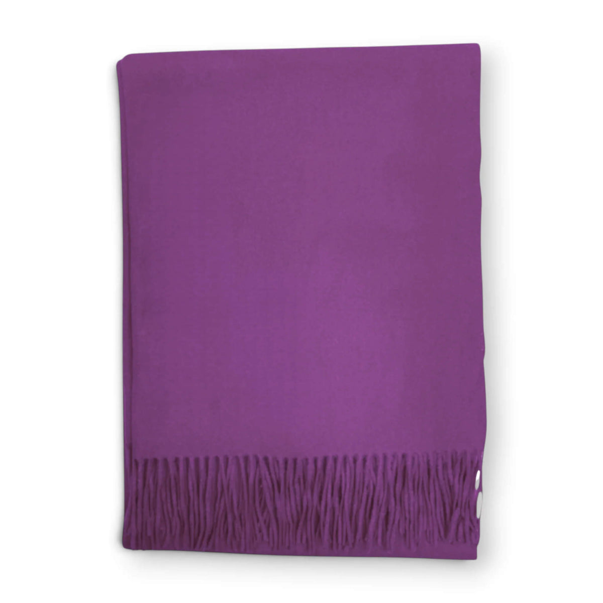 Purple Premium Cashmere Blend Winter Scarf