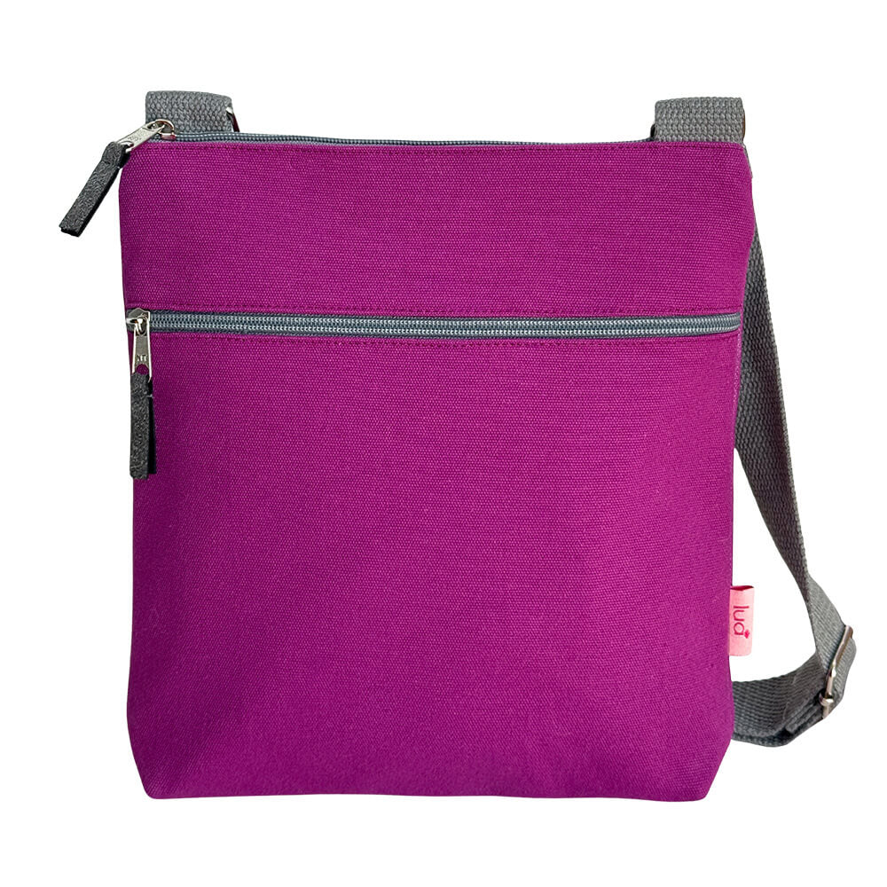 Cerise Canvas Medium Cross Body Bag