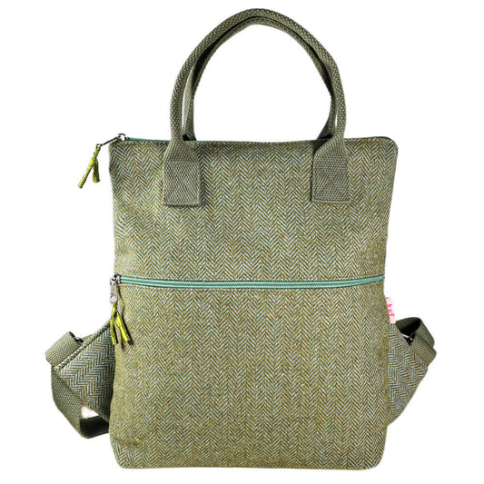 Fern Herringbone Backpack