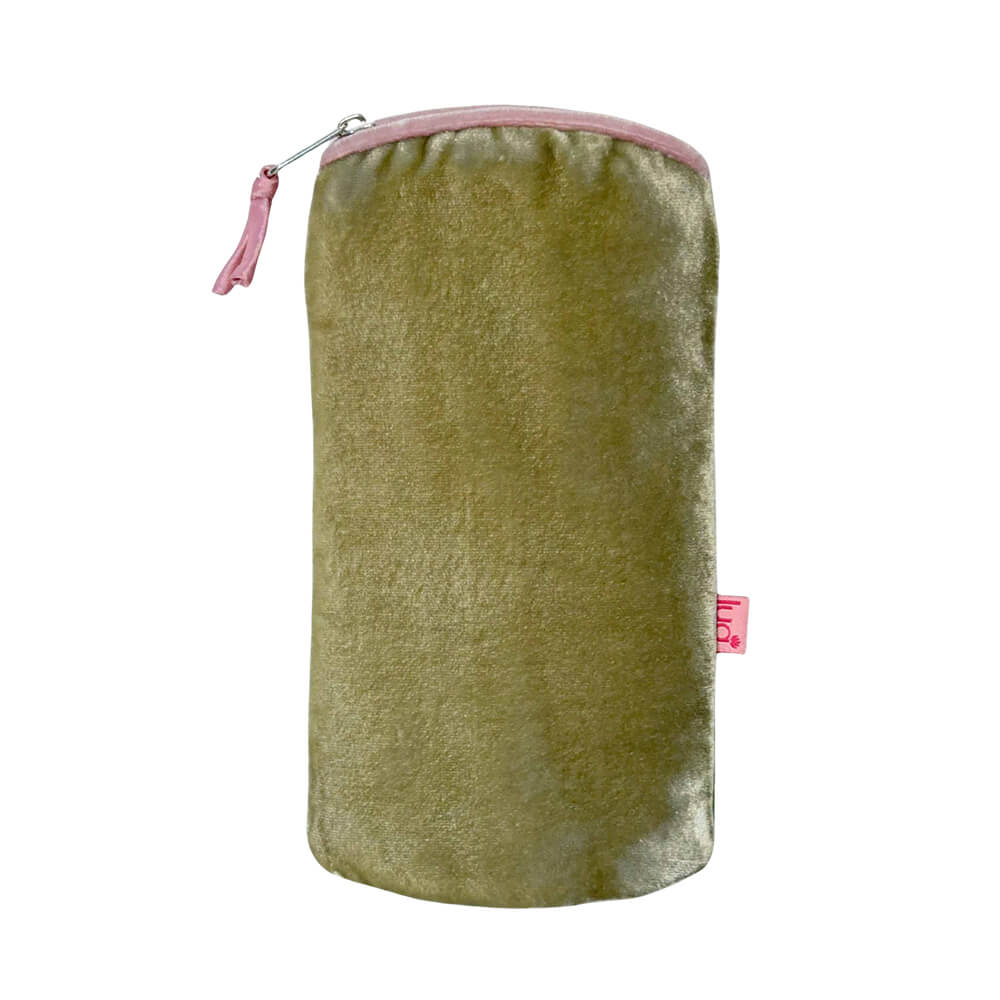 Fennel Velvet Glasses Purse | The Jewellery Stop