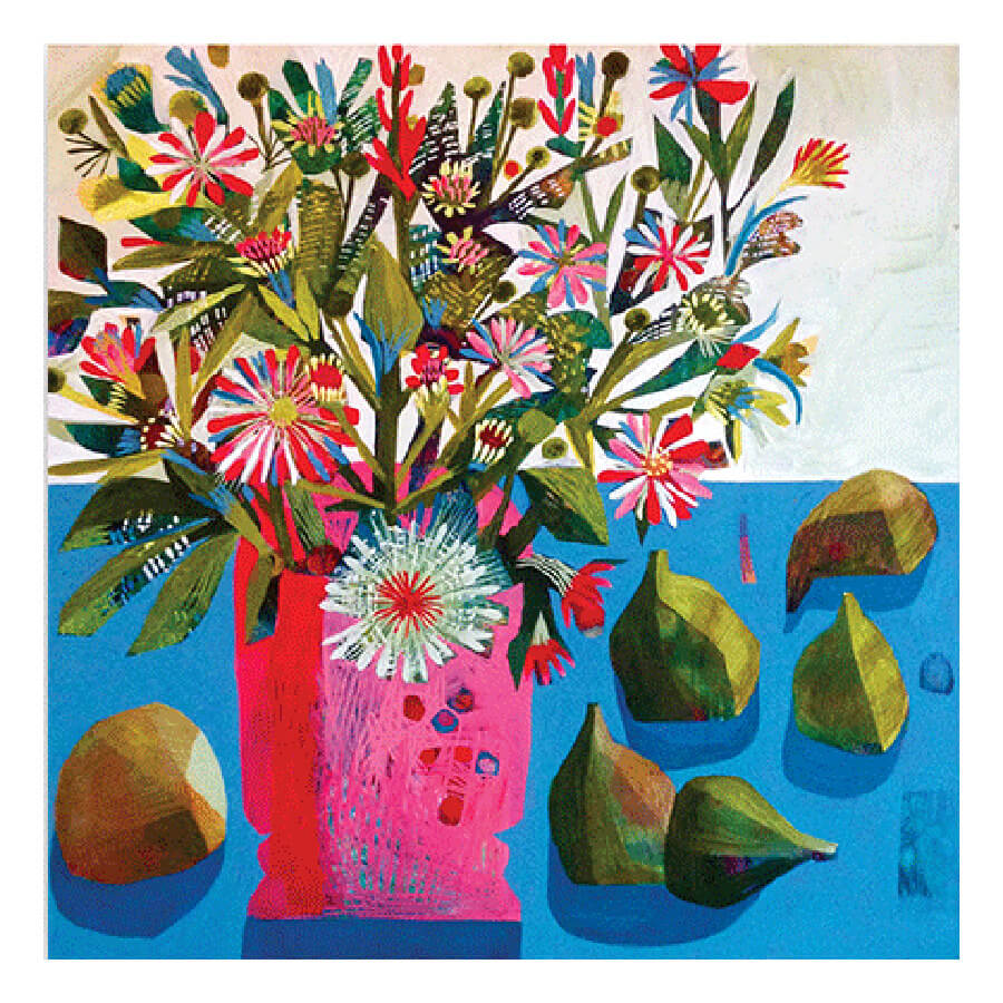 Floral Still Life Greeting Card