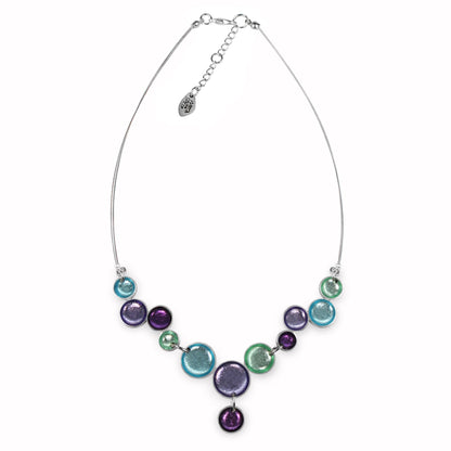 Bluebell Bubble Extravaganza Shiny Necklace | The Jewellery Stop