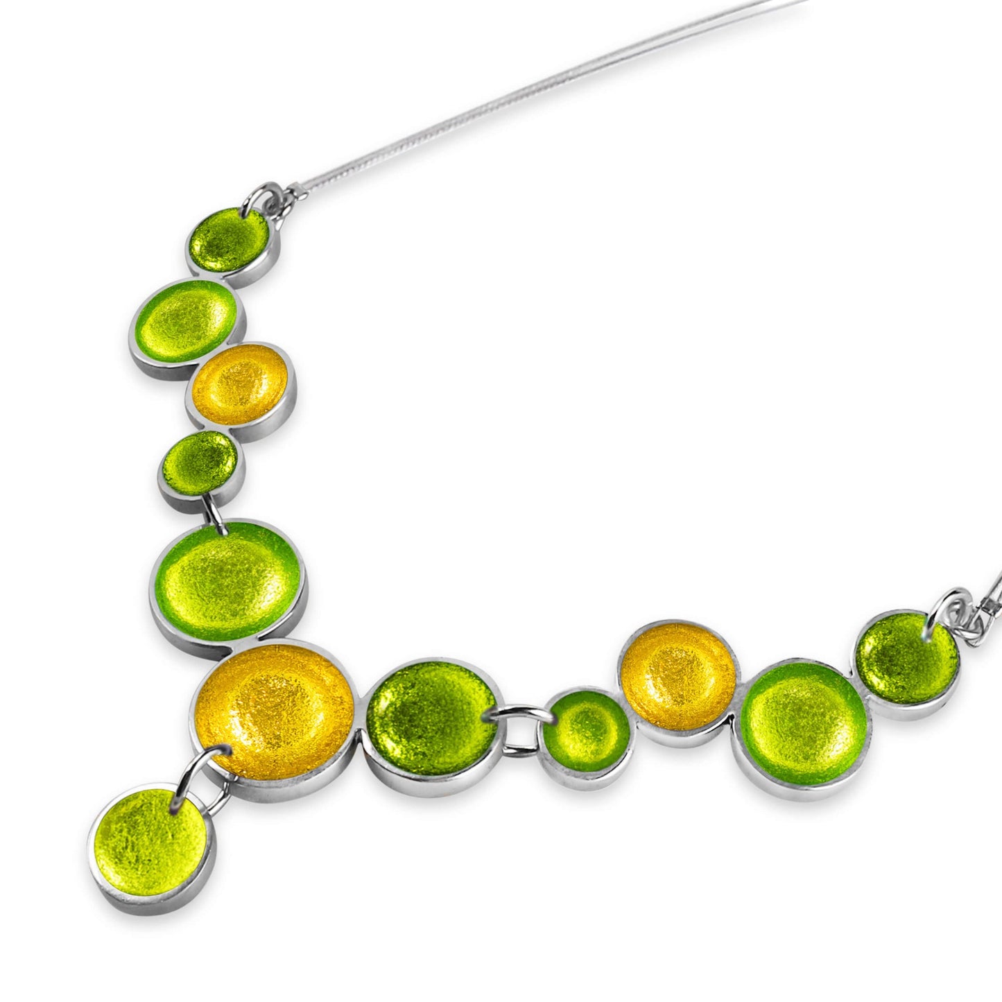 Citrus Bubble Extravaganza Shiny Necklace | The Jewellery Stop