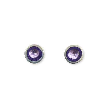 Sherbet Bubble Extravaganza Shiny Small Stud Earrings