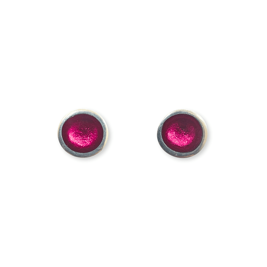 St Tropez Bubble Extravaganza Shiny Small Stud Earrings