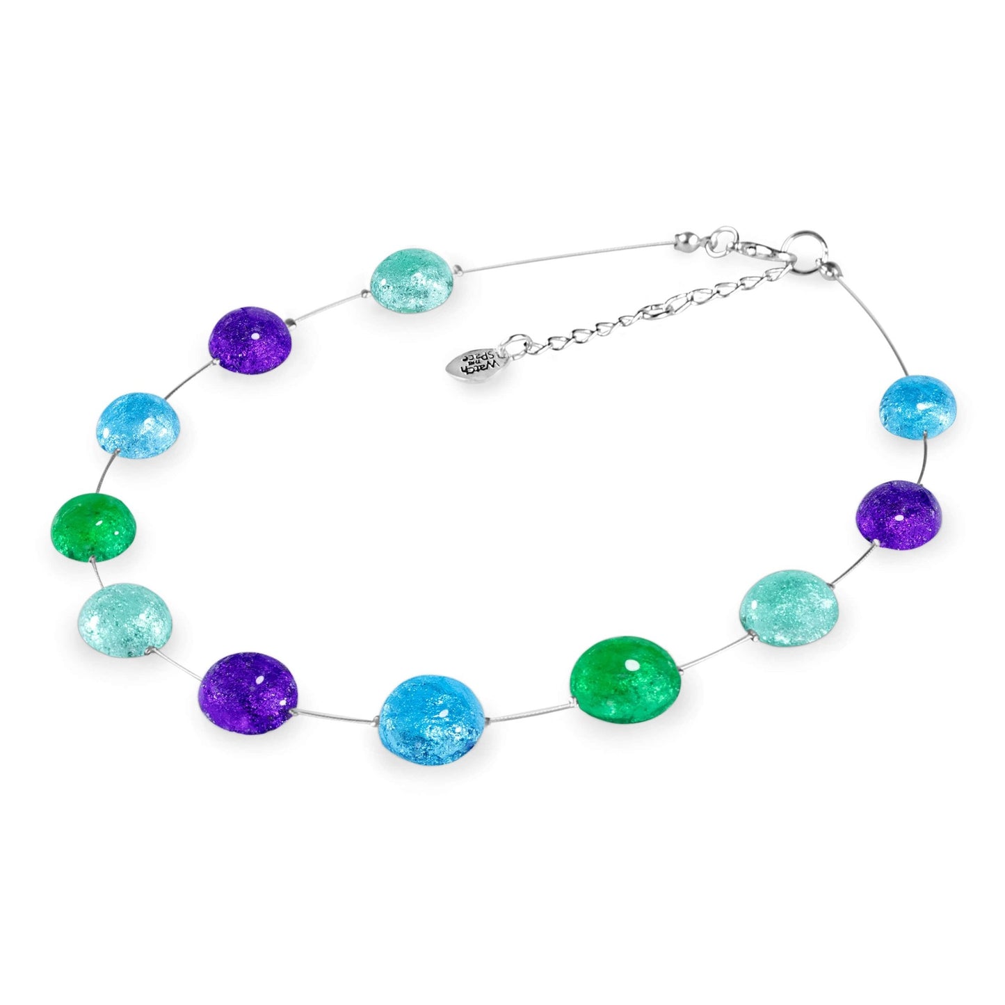 Aurora Cabouchon Shiny Necklace | The Jewellery Stop