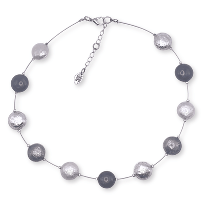 Silhouette Cabouchon Shiny Necklace | The Jewellery Stop