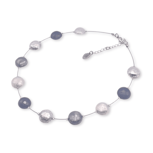 Silhouette Cabouchon Shiny Necklace | The Jewellery Stop