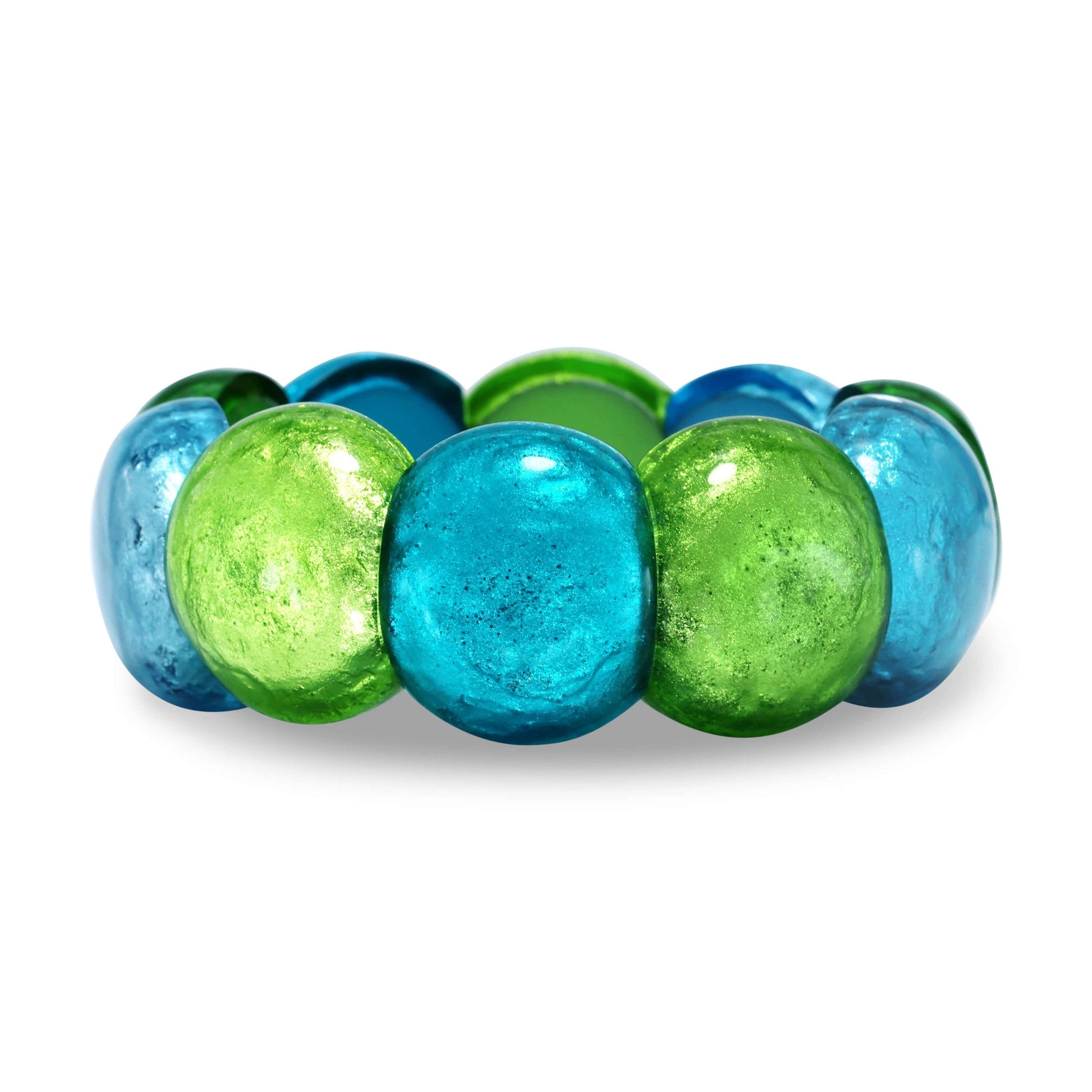Neptune Cabouchon Shiny Bangle | The Jewellery Stop