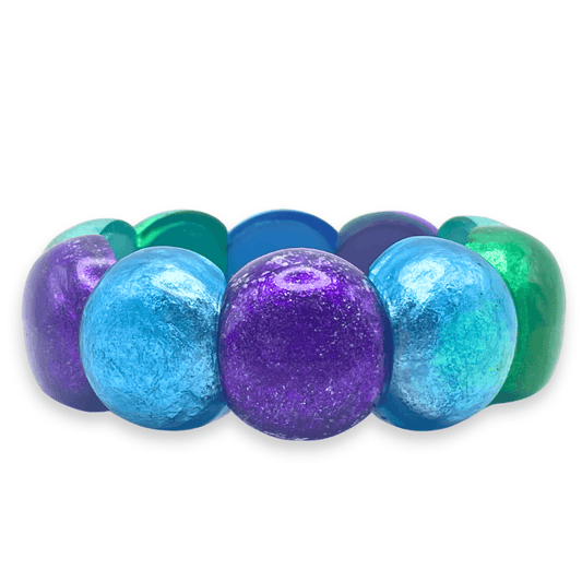 Aurora Cabouchon Shiny Bangle | The Jewellery Stop