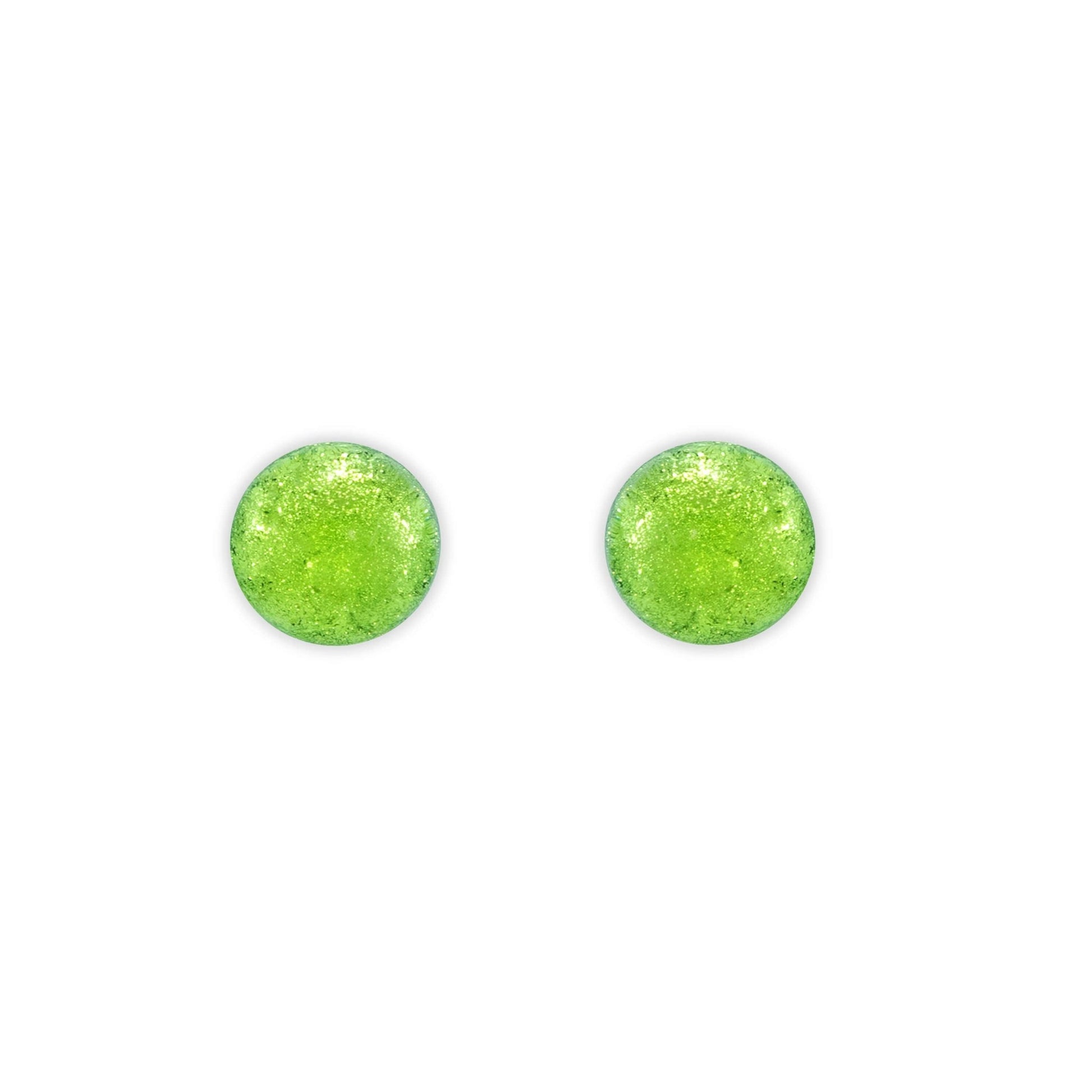 Neptune Cabouchon Shiny Small Stud Earrings | The Jewellery Stop